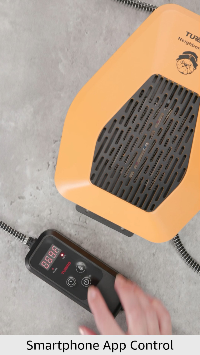 Amazon.com: TURBRO Neighborhood WiFi Dog House Heater 800W, Wall